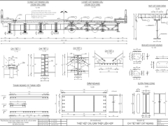 Cầu Dầm thép liên hợp 25m